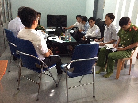 Kiểm tra tại công ty Tâm Nhất