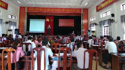 khung cảnh Hội nghị tập huấn